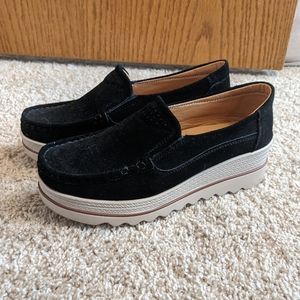 Black Velvet Shoes